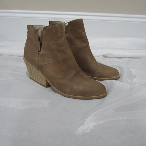 Eileen Fisher 11 Tote Bootie Ankle Boots Shoes - Picture 3 of 8